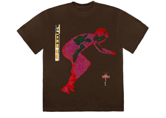 Travis Scott Digital T-Shirt Brown